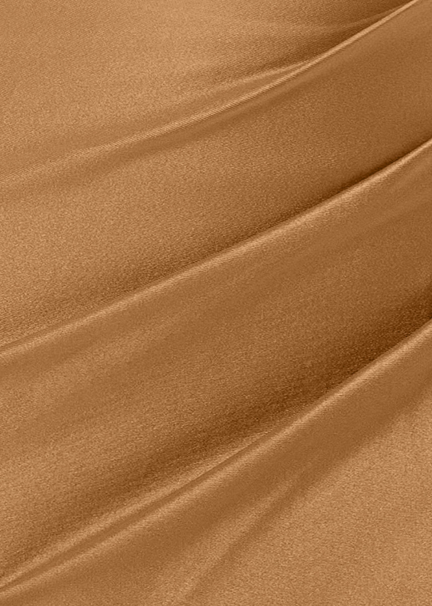 Adelaide | Mermaid Satin Long Prom Dress with Slit